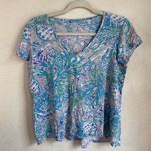 Lilly Pulitzer Short Sleeve Top